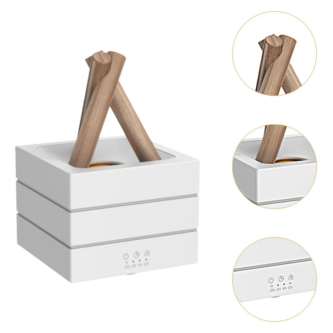 Flames Humidifier Essential Oil Diffuser