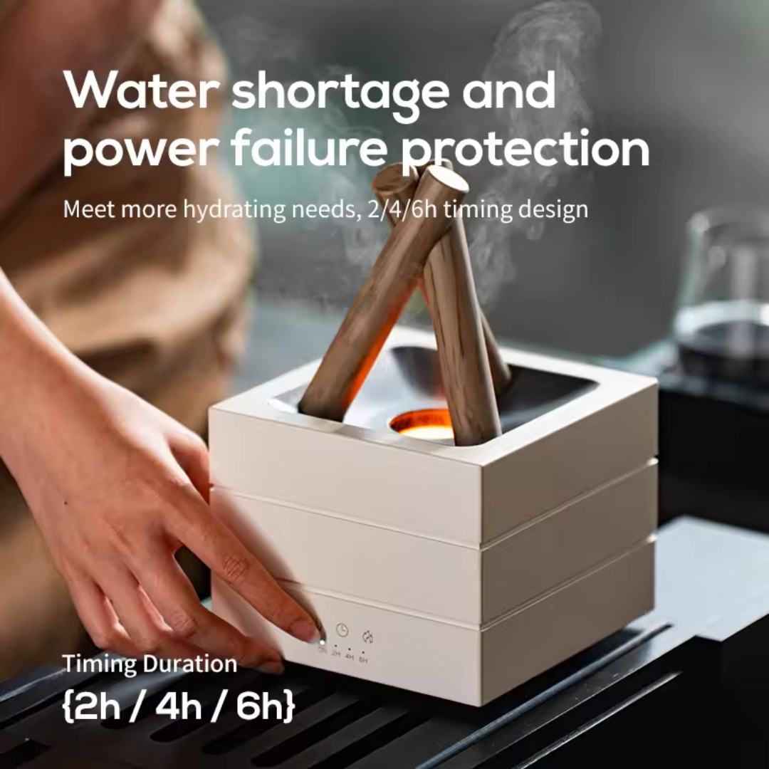 Flames Humidifier Essential Oil Diffuser