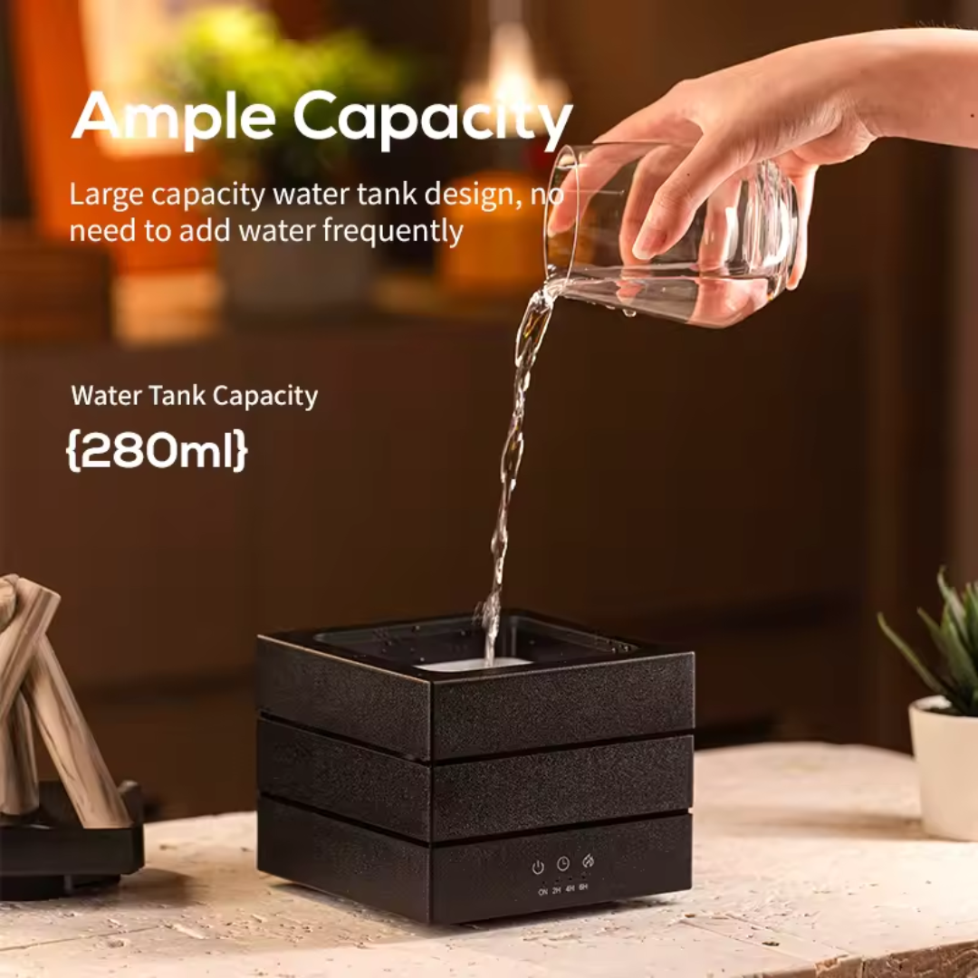 Flames Humidifier Essential Oil Diffuser