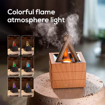 Flames Humidifier Essential Oil Diffuser